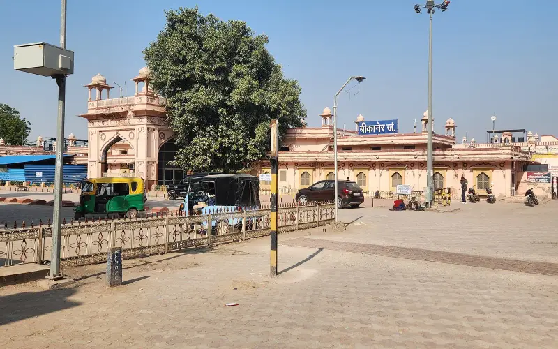 Bikaner Railway Station, Rajasthan, Bharat