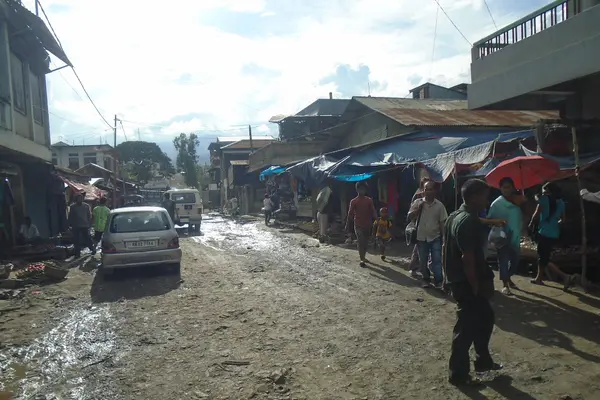 Churachandpur Market, Manipur
