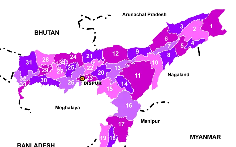 Assam Districts