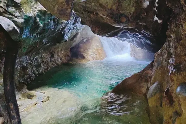 Section of Robber Cave Dehradun Uttarakhand India