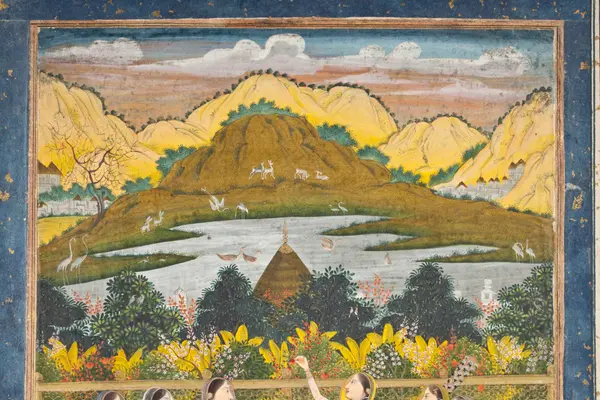 A Princess and Her Companions Enjoying a Terrace Ambiance LACMA M.2005.159 (4 of 4)
