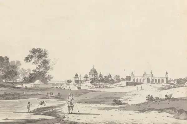 William Hodges - A View of Firozeabad (Firozabad) - B1978.43.1800 - Yale Center for Britis