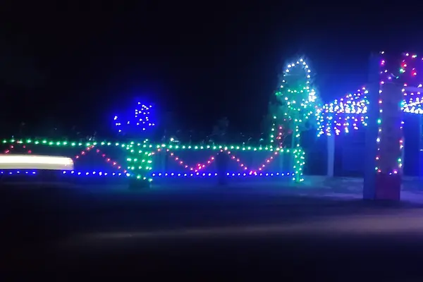 Night view of Eid Gah Field, Goalpara
