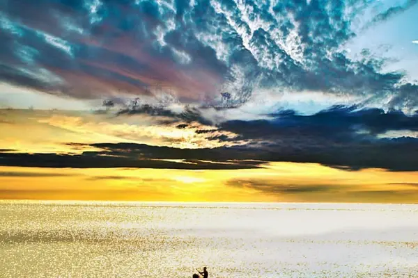 Waghur Dam Sunset