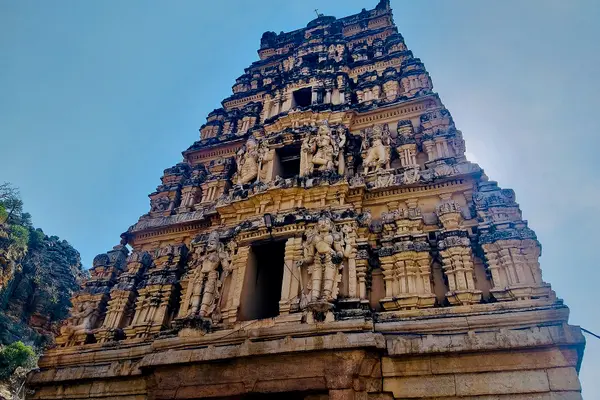 15th century Yaganti Umamahesvara temple, Andhra Pradesh India - 138