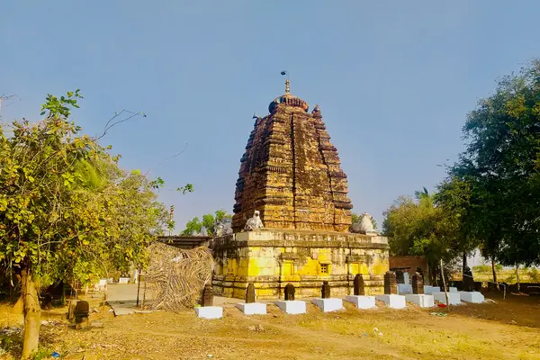 7th century Sivanandisvara temple, Kadamala kalva, Andhra Pradesh India - 12