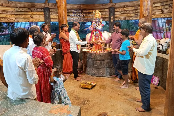 Gandi Ramanna Temple Goshala