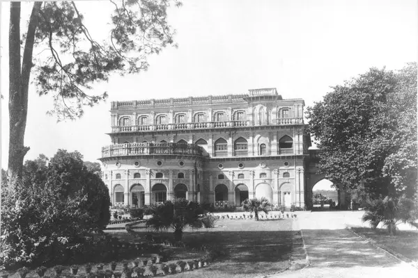 Khusroe Bagh Palace in Rampur, Uttar Pradesh (c. 1911)