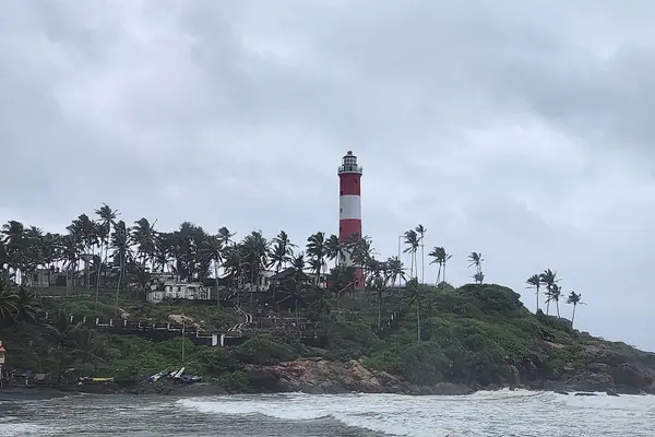 Lighthouse at Kovalam Beach, Thiruvananthapuram